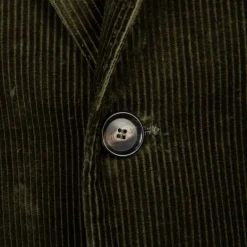 De Petrillo Posillipo Corduroy Jacket Verde Marcio Scuro