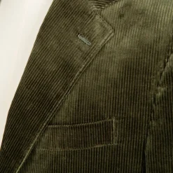 De Petrillo Posillipo Corduroy Jacket Verde Marcio Scuro