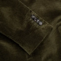 De Petrillo Posillipo Corduroy Jacket Verde Marcio Scuro