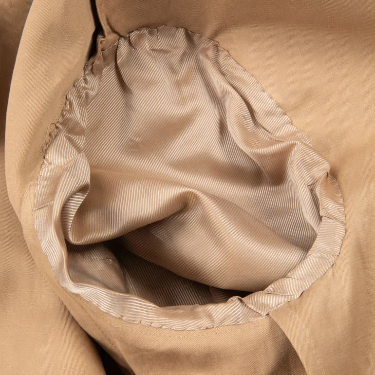 De Petrillo Posillipo Cotton and Linen Suit camel
