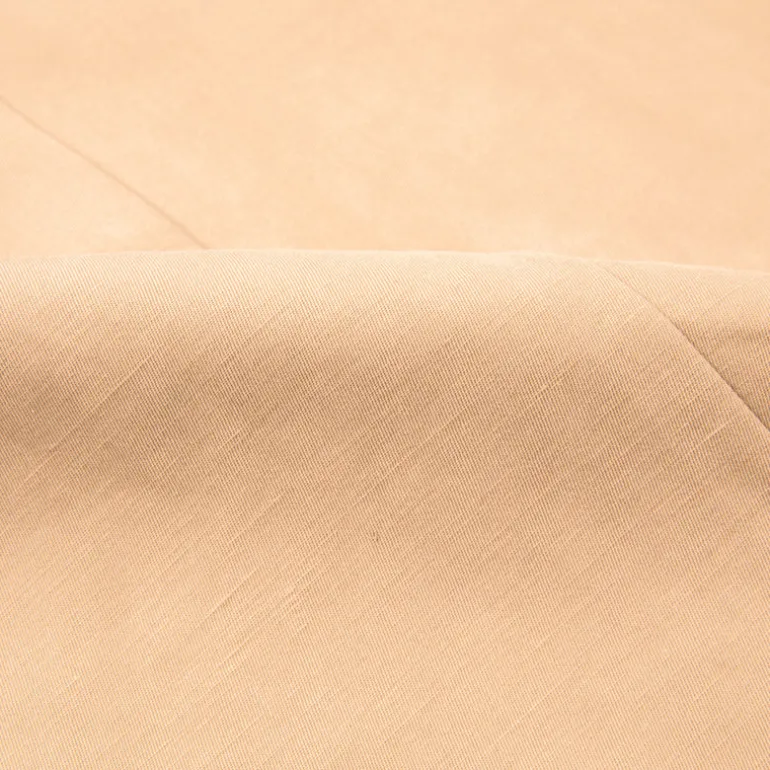 De Petrillo Posillipo Cotton and Linen Suit camel