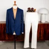 De Petrillo Posillipo Jacket Pure Cashmere Bluette