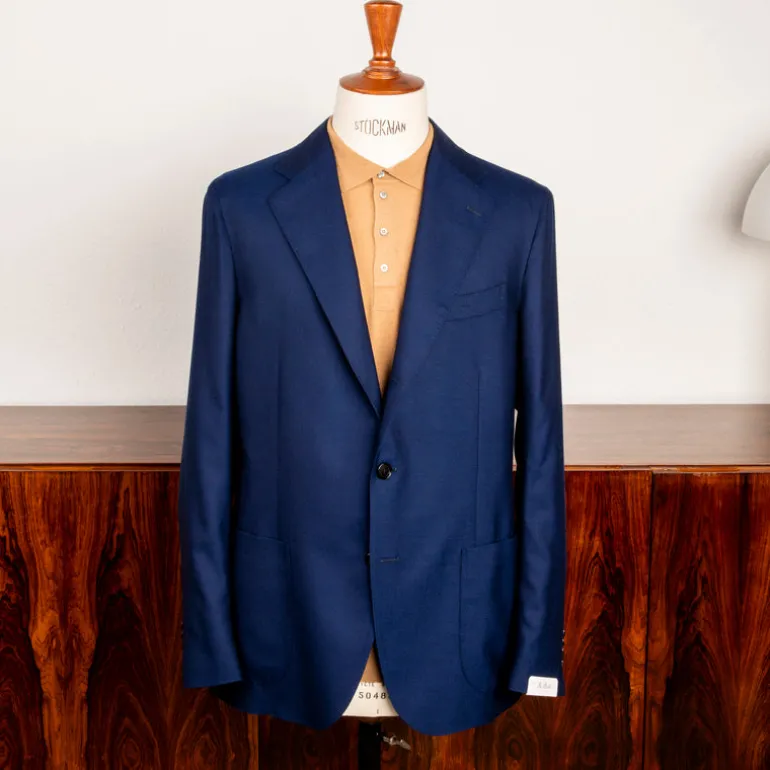 De Petrillo Posillipo Jacket Pure Cashmere Bluette