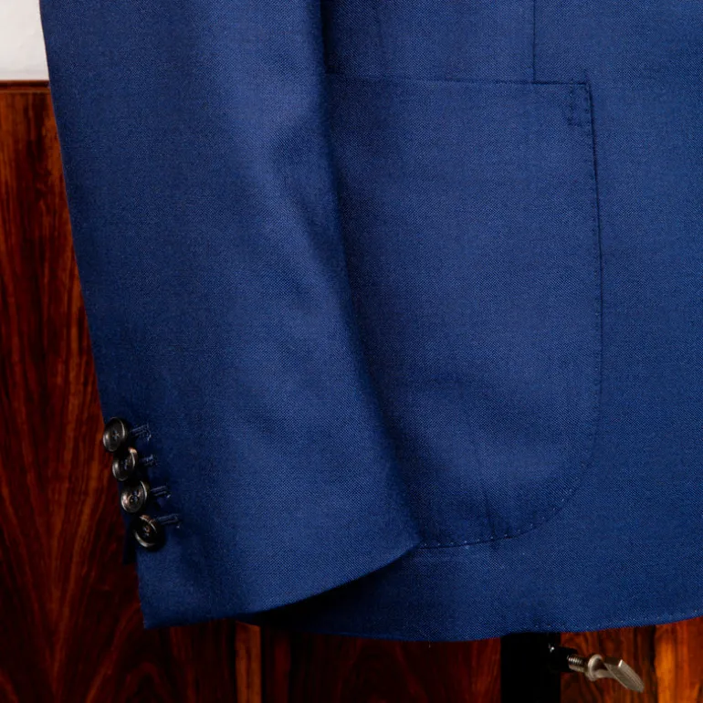 De Petrillo Posillipo Jacket Pure Cashmere Bluette