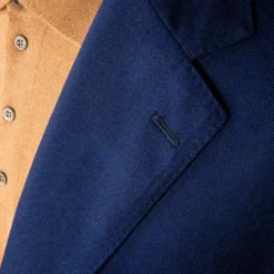 De Petrillo Posillipo Jacket Pure Cashmere Bluette