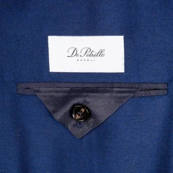 De Petrillo Posillipo Jacket Pure Cashmere Bluette