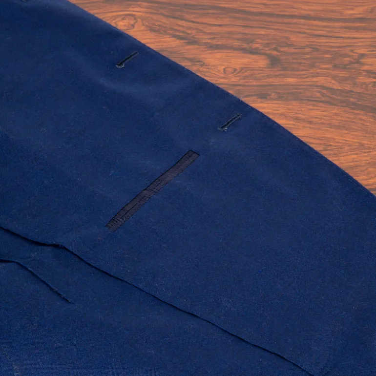 De Petrillo Posillipo Jacket Pure Cashmere Bluette