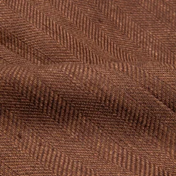 De Petrillo Posillipo Linen Jacket Herringbone Brown