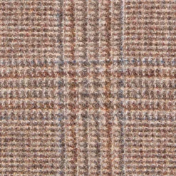 De Petrillo Posillipo Shetland Tweed Jacket Prince Of Wales Beige
