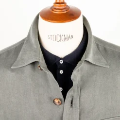 De Petrillo Shirt Jacket Hemp Canapa Grey