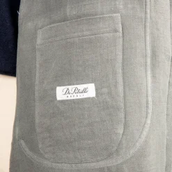 De Petrillo Shirt Jacket Hemp Canapa Grey