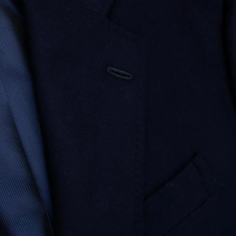 De Petrillo x Frans Boone Jacket Loro Piana Wish Navy Blu