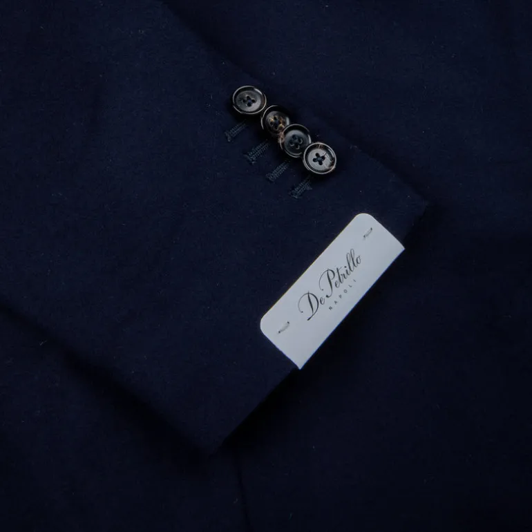 De Petrillo x Frans Boone Jacket Loro Piana Wish Navy Blu
