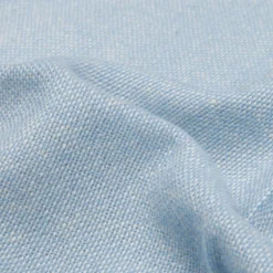 Drake's Cashmere Tie untipped & Pocket Square Match sky blue melange