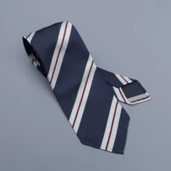 Drake's super repp Regimental tie Old Haberdashers