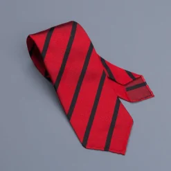 Drakes super repp Regimental tie Sommerville College