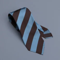 Drakes super repp Regimental tie 3rd Carabiniers Prince of Wales