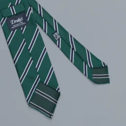 Drakes super repp Regimental tie Oxford & Cambridge Golf Society