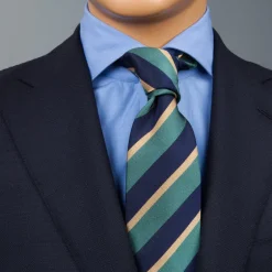 Drakes super repp Regimental tie Kings Own Yorkshire Light Infantery
