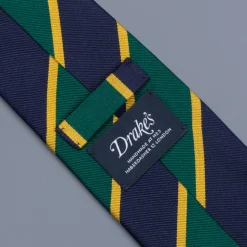 Drake's super repp Regimental tie Old Waverly