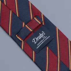 Drake's super repp Regimental tie Old Albanians
