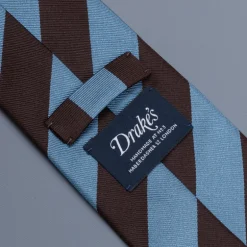 Drakes super repp Regimental tie 3rd Carabiniers Prince of Wales