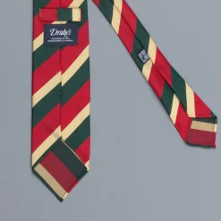 Drake's super repp Regimental tie 5th Royal Inniskilling Dragoon Guard