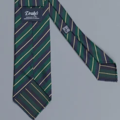 Drake's super repp Regimental tie 5th Lancers
