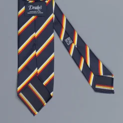 Drake's super repp Regimental tie 3rd Carabiniers Prince of Wales Dragoons
