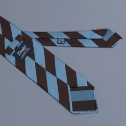 Drakes super repp Regimental tie 3rd Carabiniers Prince of Wales