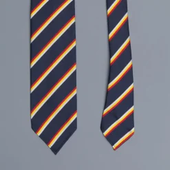 Drake's super repp Regimental tie 3rd Carabiniers Prince of Wales Dragoons