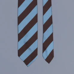 Drakes super repp Regimental tie 3rd Carabiniers Prince of Wales