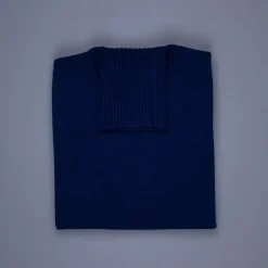 Drumohr Cashmere Dolcevita Turtleneck Navy Americana