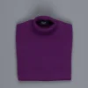 Drumohr Cashmere Dolcevita Turtleneck Dark Violet