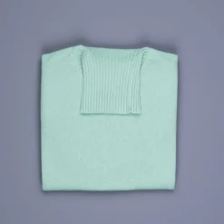 Drumohr Cashmere Dolcevita Turtleneck Verde Laguna