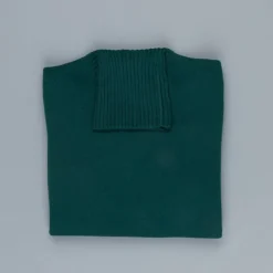 Drumohr Cashmere Dolcevita Turtleneck Racing Green