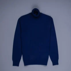 Drumohr Cashmere Dolcevita Turtleneck Navy Americana