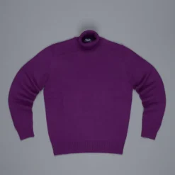 Drumohr Cashmere Dolcevita Turtleneck Dark Violet