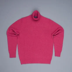 Drumohr Cashmere Dolcevita Turtleneck Amarena