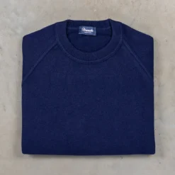 Drumohr Cashmere Felpa Blu