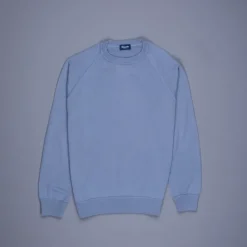 Drumohr Cashmere Felpa Grigio Blu