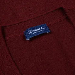 Drumohr Cashmere Gillet con Bottoni Bordo