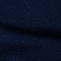 Drumohr Cashmere Gillet con Bottoni Blu Notte