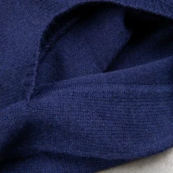Drumohr Cashmere Lupo Full Zip Navy Americana