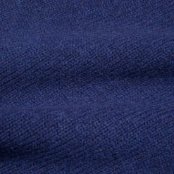 Drumohr Cashmere Lupo Full Zip Navy Americana