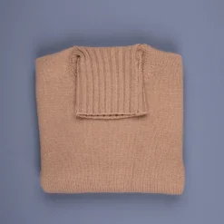 Drumohr Cashmere Tre Fili Dolcevita Camello