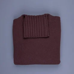Drumohr Cashmere Tre Fili Dolcevita Marrone Castagna