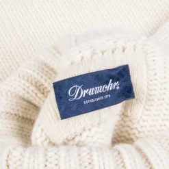 Drumohr Cashmere Tre Fili Dolcevita Bianco Sporco