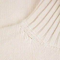 Drumohr Cashmere Tre Fili Dolcevita Bianco Sporco