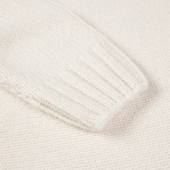 Drumohr Cashmere Tre Fili Dolcevita Bianco Sporco